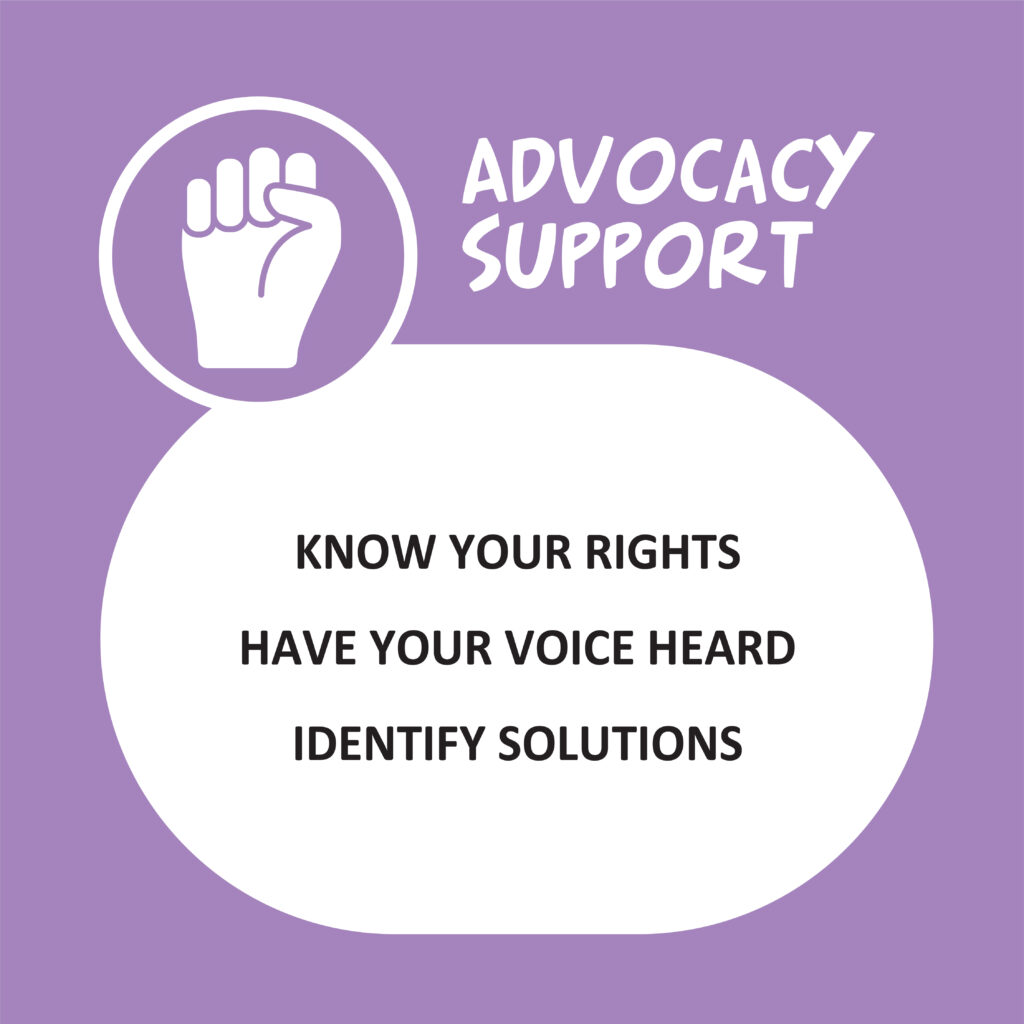 advocacy support know your rights voice solutions