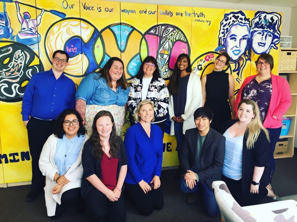diverse advocacy mural group 2019