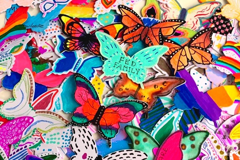 Butterfly art